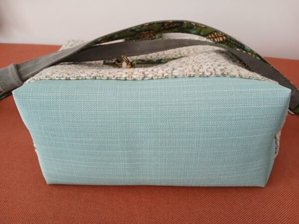 Sac poche brodée Cœur puzzle