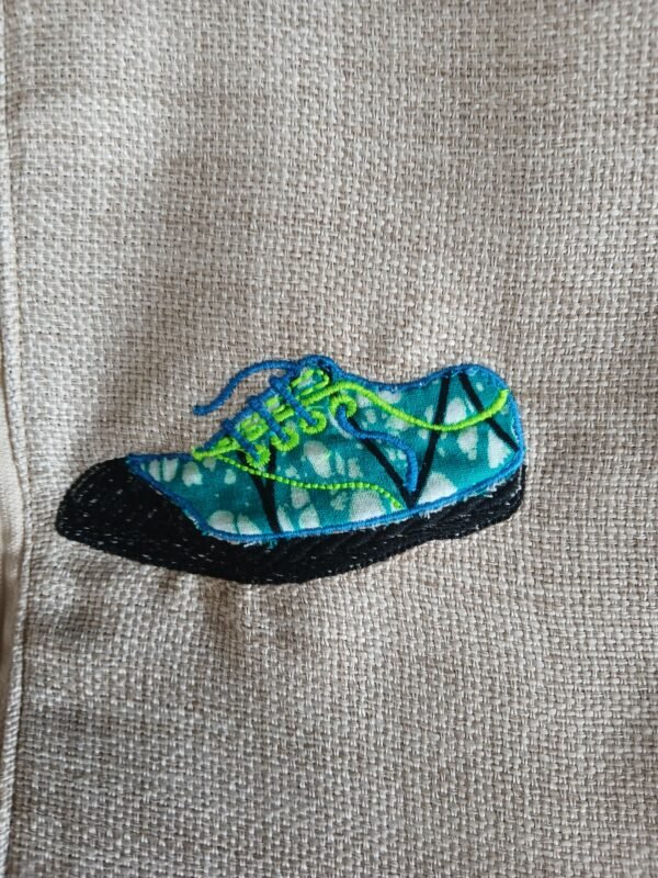 Sac range chaussures vert