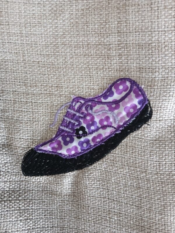 Sac range chaussures mauve